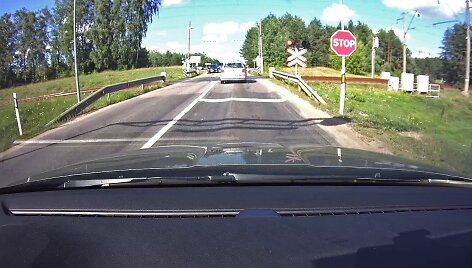 Užfiksuotas pažeidimas