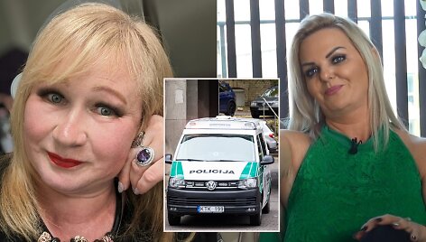 Jolanta Naru&scaron;evičiūtė, Milda May, policijos automobilis