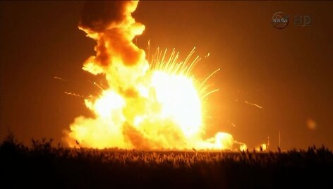 Raketos &bdquo;Antares&ldquo; sprogimas