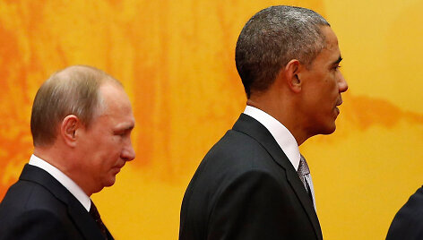Vladimiras Putinas ir Barckas Obama