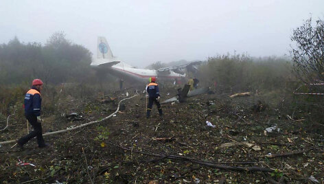 Ukrainoje sudužo lėktuvas &bdquo;Antonov-12&ldquo;