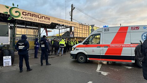 Gariūnai kovo 27-osios rytą