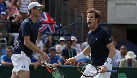 Broliai Andy ir Jamie Murray