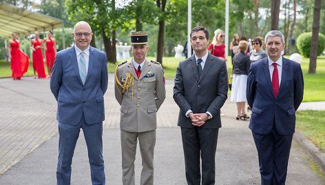 Bastilijos paėmimo dienos šventės Vilniuje akimirka