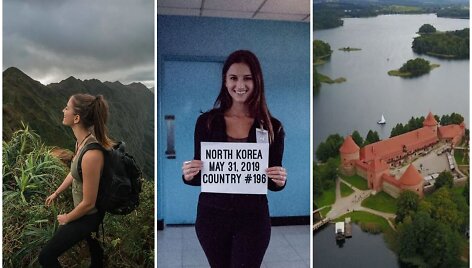 21-erių mergina i&scaron; JAV Lexie Alford siekia būti įra&scaron;yta į &bdquo;Guinness&ldquo; rekordų knygą kaip jauniausiaa visas valstybes apkeliavęs žmogus