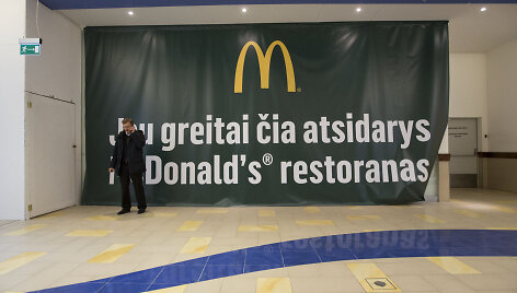 &bdquo;McDonald's&ldquo; prekybos centre &bdquo;Panorama&ldquo; 