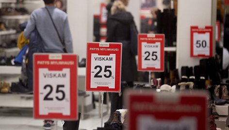 Masinės psichozės nebuvo: &bdquo;JAMAM&ldquo; diena &bdquo;Akropolyje&ldquo; praėjo be pe&scaron;tynių ir stumdymųsi dėl prekių