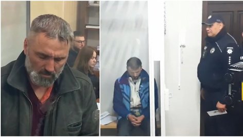 Įtariamieji dėl išpuolio prieš policijos pareigūnus ir dezertyravimo Ukrainoje