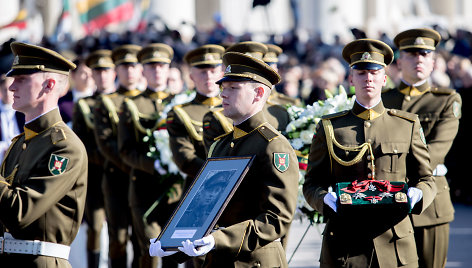 Adolfo Ramanausko-Vanago valstybinių laidotuvių ceremonija