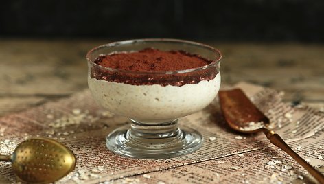 Tiramisu primenanti avižinė košė