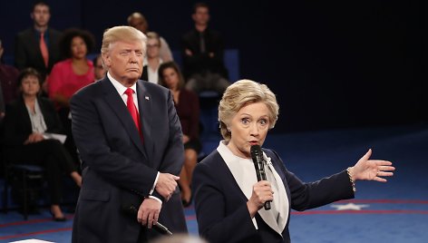 Donaldo Trumpo ir Hillary Clinton antrieji debatai