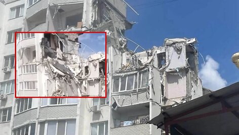 Sprogimas Saratovo daugiaauk&scaron;tyje