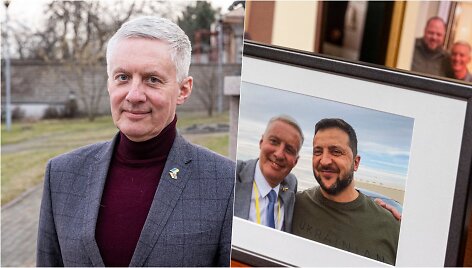 Lietuvos ambasadorius Ukrainoje Valdemaras Serapinas