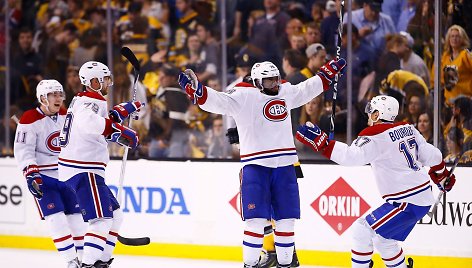 „Canadiens“ įveikė „Bruins“