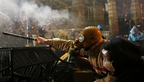 Protestai Sakartvele