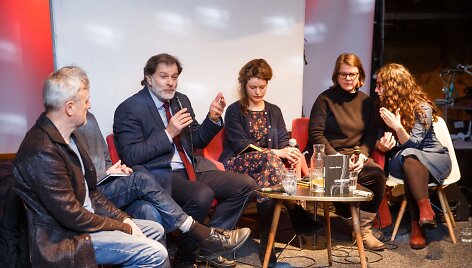 Antano &Scaron;kėmos knygos (ir filmo) &bdquo;Izaokas&ldquo; pristatymas 