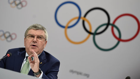 IOC prezidentas Thomas Bachas