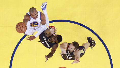 NBA: &bdquo;Golden State Warriors&ldquo; - &bdquo;New Orleans Pelicans&ldquo; (antrosios serijos rungtynės)