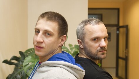 Giedrius Savickas ir Marius Rep&scaron;ys   