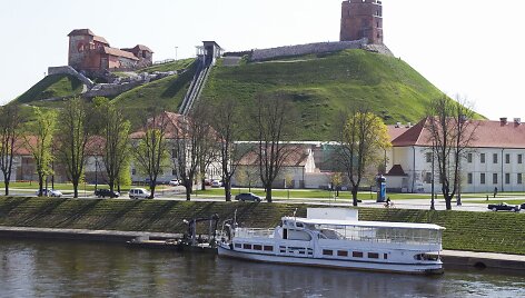 Mobilioji prieplauka ir laivas &bdquo;Ryga&ldquo; pradeda vasaros sezoną.