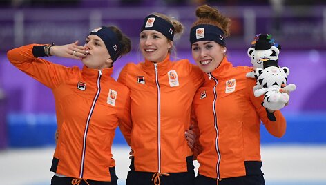 Nyderlandų čiuožėjų triumfas