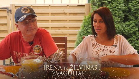 Žilvinas Žvagulis ir Irena Starošaitė