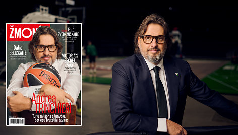 Andrea Trinchieri davė interviu žurnalui „Žmonės“