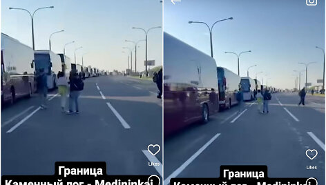 Lietuvos pasienyje su Baltarusija