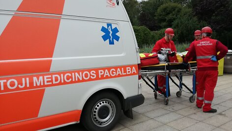 Greitosios pagalbos medikai Palangoje surengė žaidynes, kurių metu mokosi įvairiose situacijose gelbėti žmones.