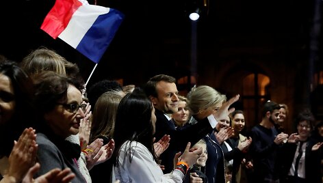 Naujuoju prezidentu tapo Emmanuelis Macronas
