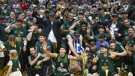 Atėnų „Panathinaikos“ triumfavo Eurolygoje.