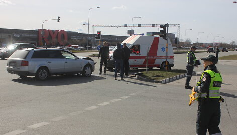 Avarija Panevėžyje