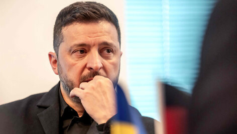 Volodymyras Zelenskis / MICHAEL KAPPELER / AFP