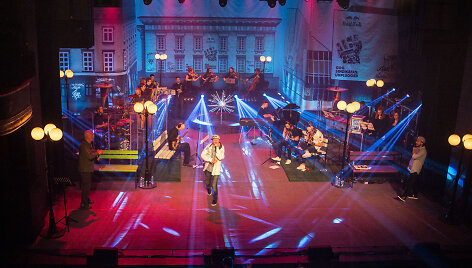 Koncerto &bdquo;G&G Sindikatas: Unplugged&ldquo; akimirka