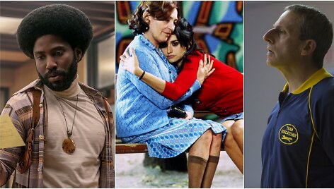 Kadrai i&scaron; filmų &bdquo;Juodaodis i&scaron; Kukluksklano&ldquo;, &bdquo;Sugrįžimas&ldquo;, &bdquo;Foxcatcher&ldquo;