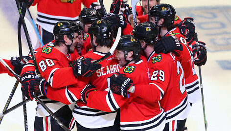 &bdquo;Blackhawks&ldquo; ledo ritulininkai