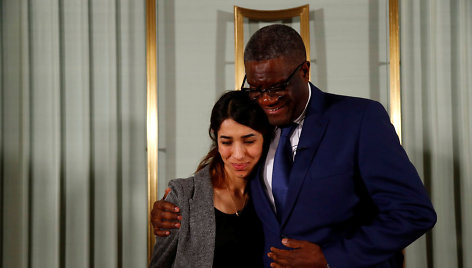 Nadia Murad ir Denisas Mukwege