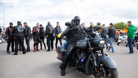 Motociklų sezono atidarymas Vilniuje