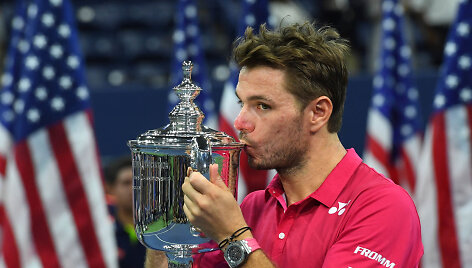 &bdquo;US Open&ldquo; finalas: Stanas Wawrinka &ndash; Novakas Džokovičius