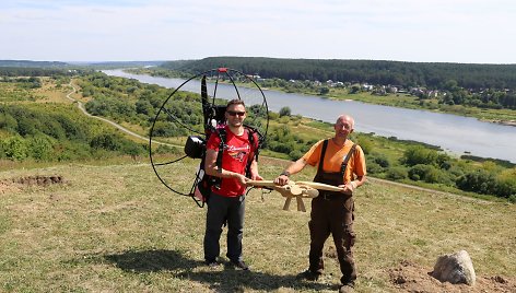  Dainius Liegus parasparniu žada įveikti 650 km atstumą nuo Pšelniko iki Kauno