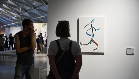 Ugnės Gelgotaitės kūrinys i&scaron; Murano stiklo Venecijos bienalėje 