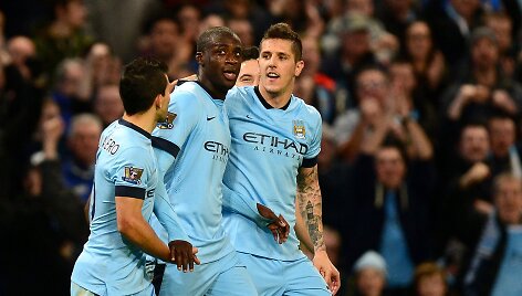 Yaya Toure įmu&scaron;ė pergalingą įvartį