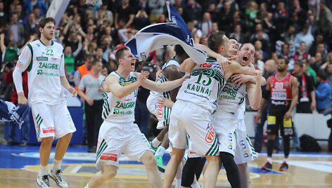 Kauno "Žalgiris" &scaron;ventė pergalę