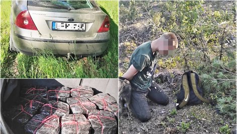 Vairuodamas „Fordą“ su slaptu kroviniu, beprotiškai lėkė kaimo keliais ir net mišku
