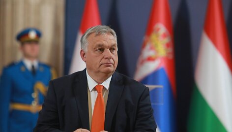 Vengrijos premjeras Viktoras Orbanas