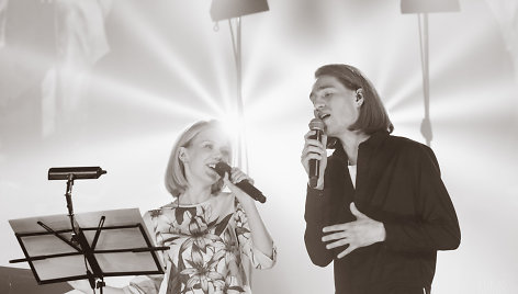 Monika Linkytė, Gabrielius Vagelis