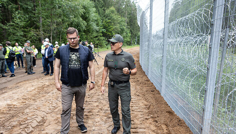 Laurynas Kasčiūnas ir Rustamas Liubajevas