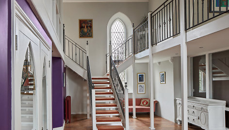 Prabangiais apartamentais paversta bažnyčia Somersete, Jungtinėje Karalystėje