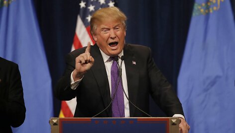Trumpas laimėjo balsavimą respublikonų sueigose Nevadoje