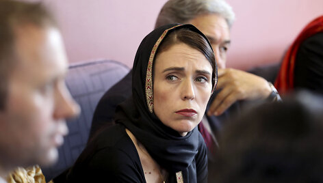 Naujosios Zelandijos ministrė pirmininkė Jacinda Ardern
